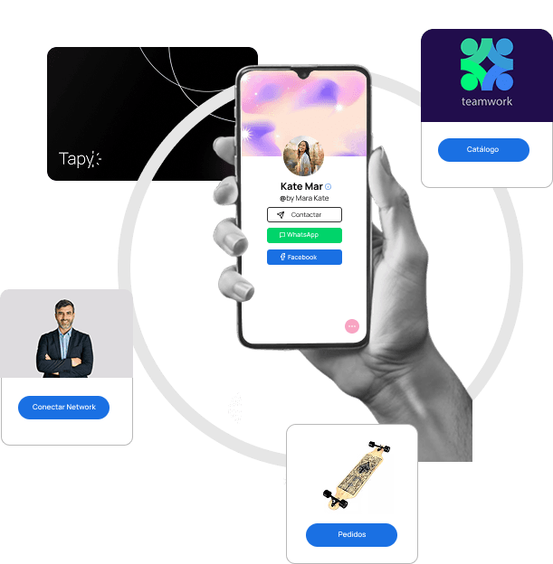 Tapy Card en teléfono
